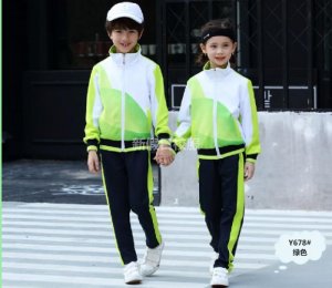 學(xué)生校服春秋款 Y系綠色 校服廠家定做