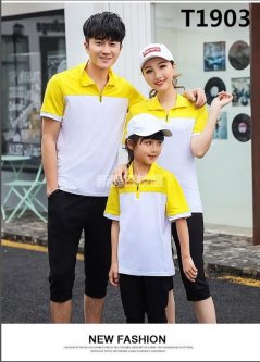 學(xué)生校服夏款 黃色系列 校服廠家定制