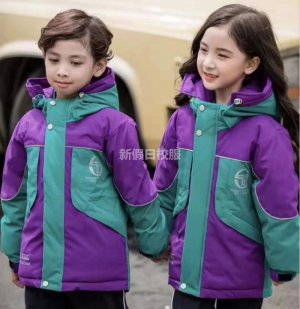 幼兒園校服定做 冬款 三件套大衛(wèi)衣